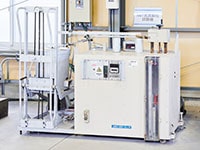 Fluidity testing machine